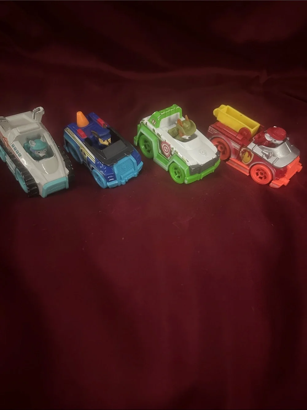 Paw Patrol 9 Count Mini Toy Vehicles